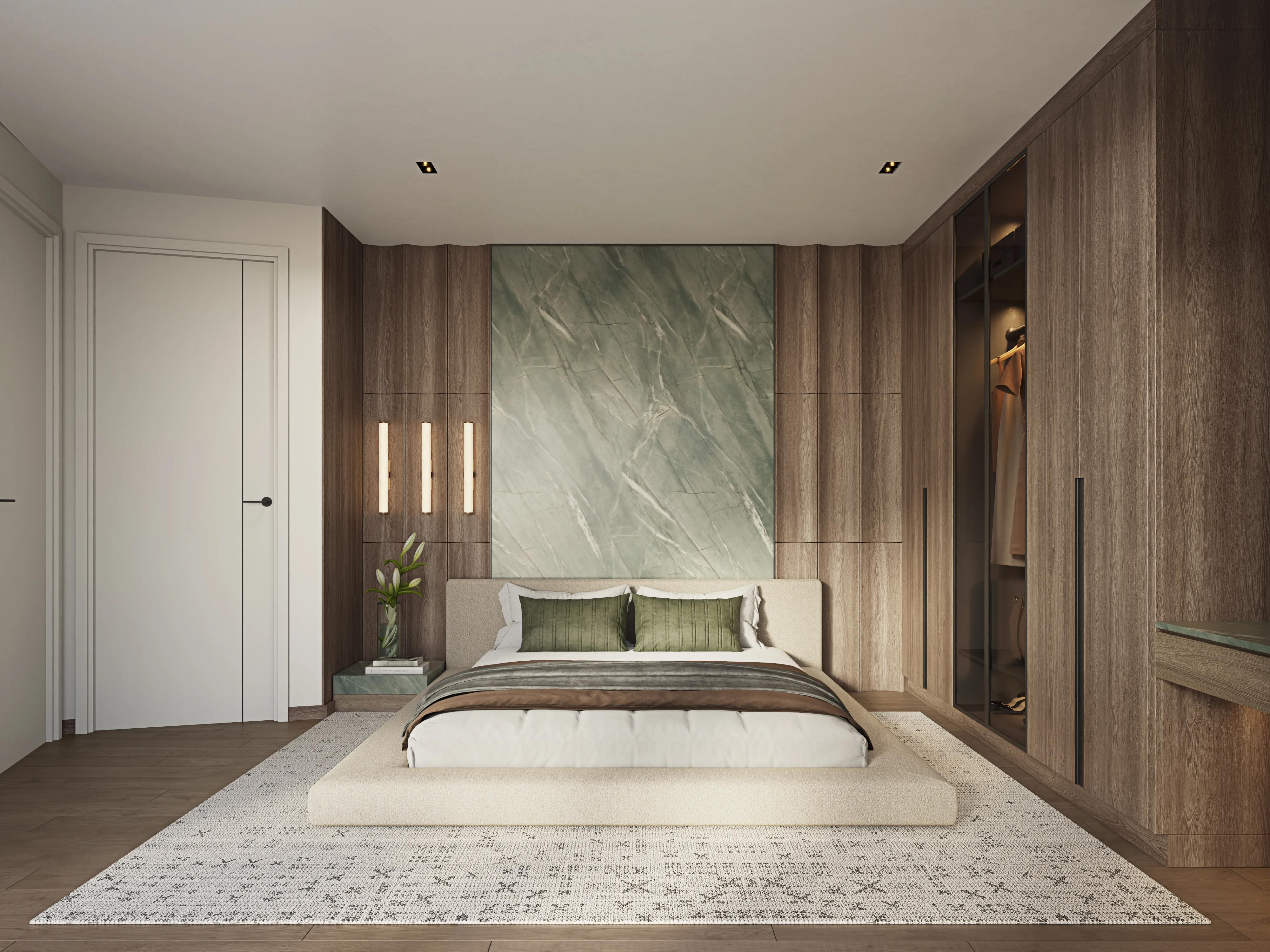 Seasons Riverside four bedroom duplex master bedroom